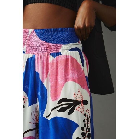 NWT Anthropologie Maeve x Lisa Sander Wide Leg Pull-On Pant Size M - Picture 2 of 10